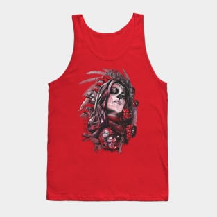 Coyolxuahqui Tank Top